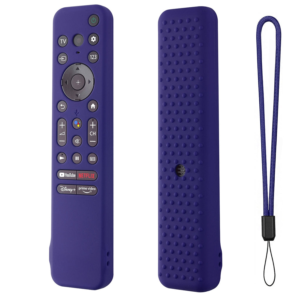 Remote Control Case Compatible For Sony Smart Tv 2022 QD-OLED RMFTX800 900 Silicone Protective Cover grey