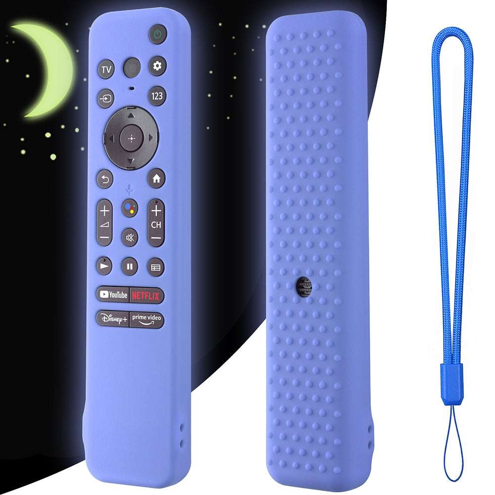 Remote Control Case Compatible For Sony Smart Tv 2022 QD-OLED RMFTX800 900 Silicone Protective Cover grey