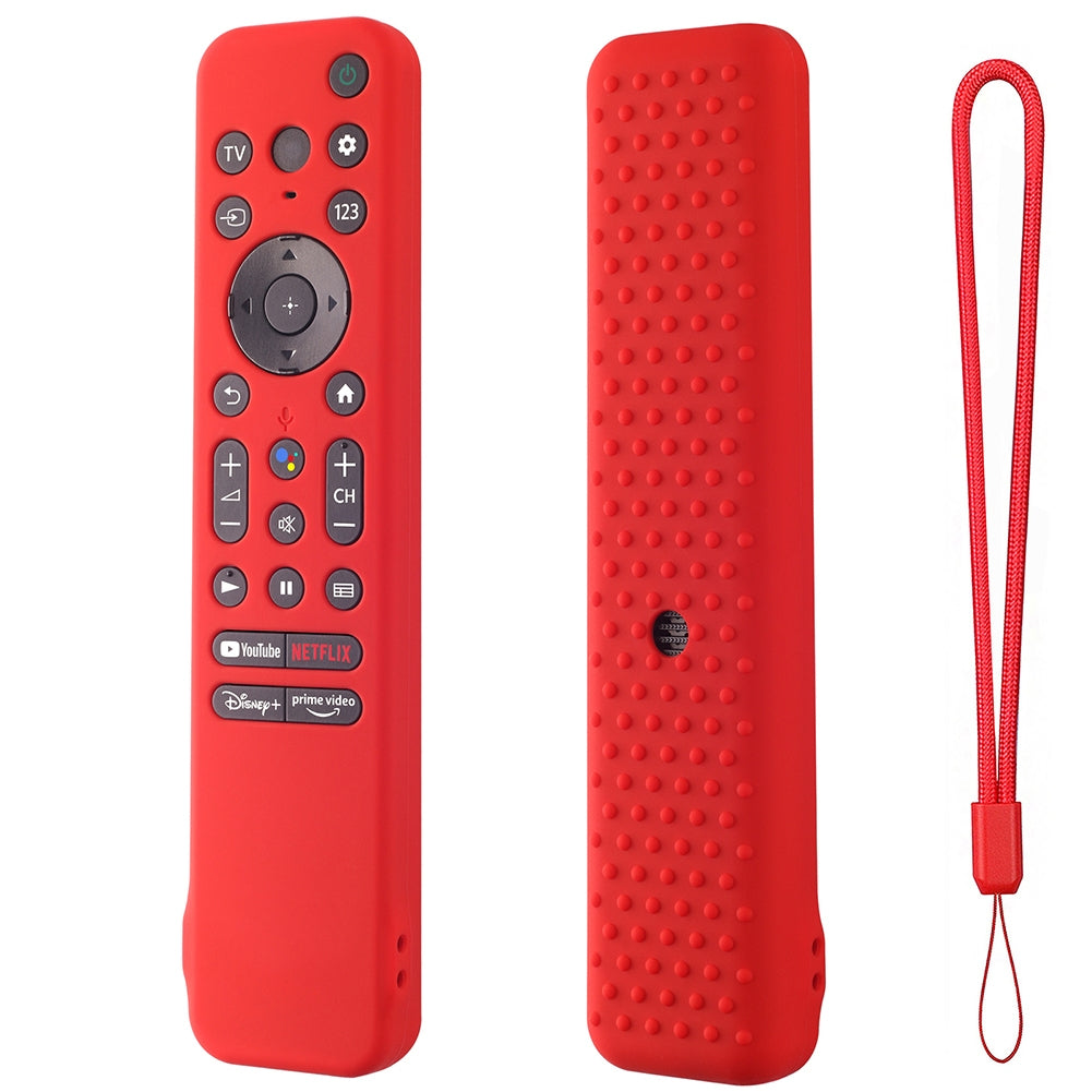 Remote Control Case Compatible For Sony Smart Tv 2022 QD-OLED RMFTX800 900 Silicone Protective Cover grey