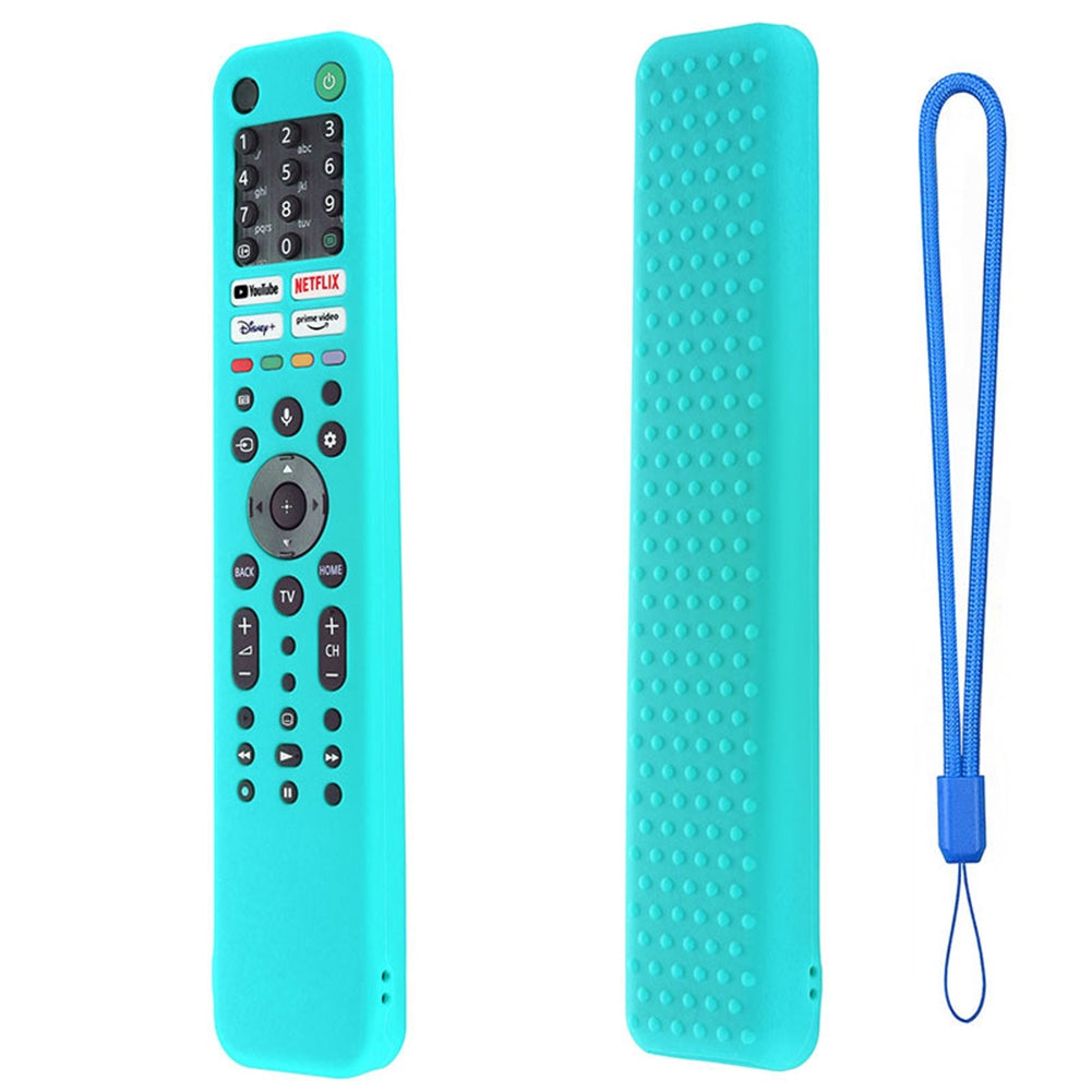 Silicone Protective Sleeve Shockproof Case Cover Compatible For Sony Rmf Tx520p Tx520e Tx520b Tx520t 4k8k Tv Remote Control black suit
