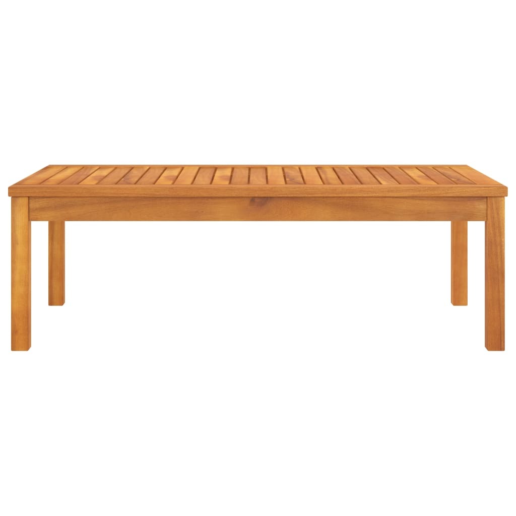 Coffee Table 39.4"x19.7"x13" Solid Acacia Wood
