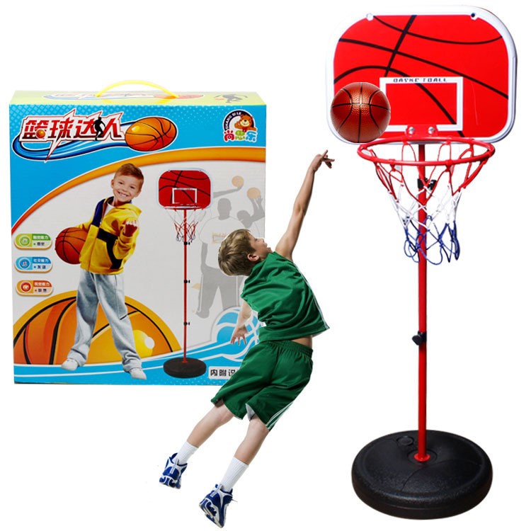 American Smart WB 1.5m indoor outdoor movable iron basketball rack for action and toy figure display, sturdy and versatile.
