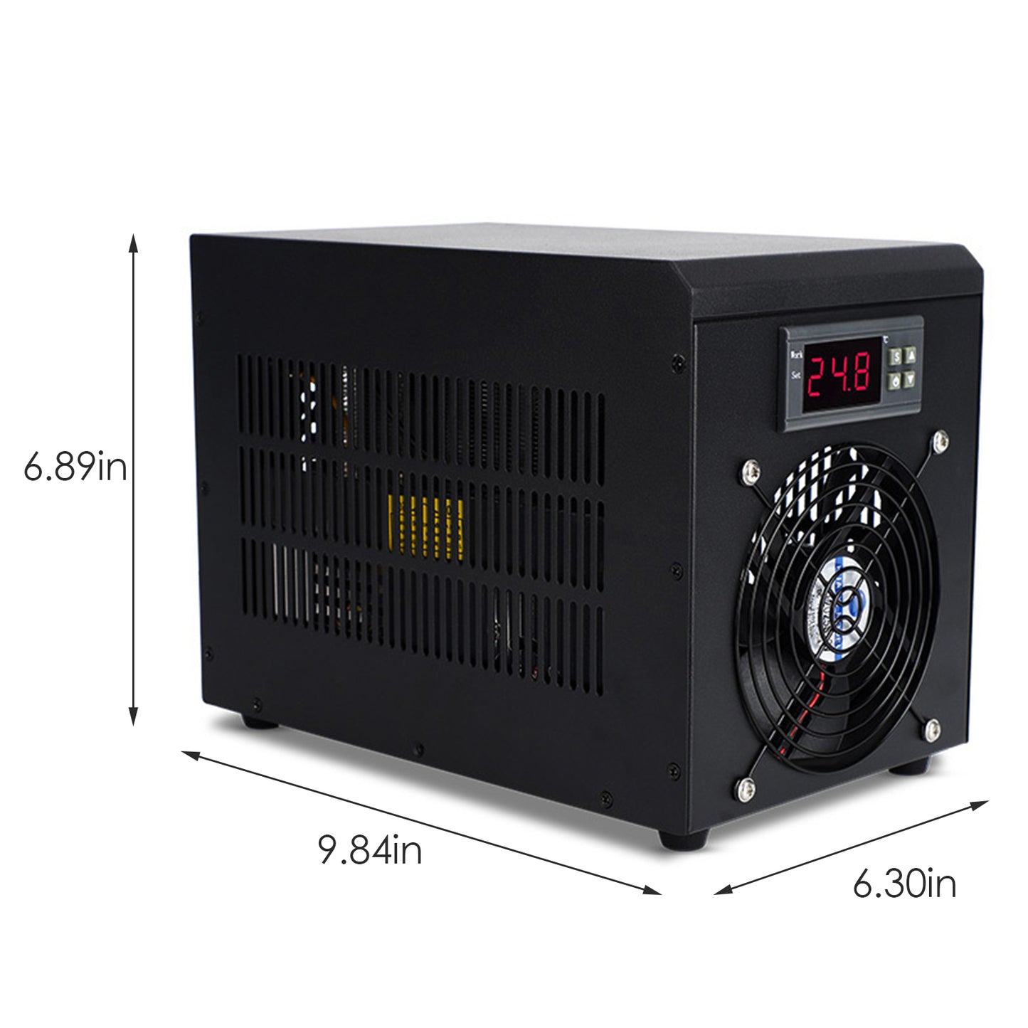 0-100℃ Aquarium Water Chiller 55L Fish Tank Cooler System Temperature Setting Device Constant For Fish Shrimp Breeding Tool