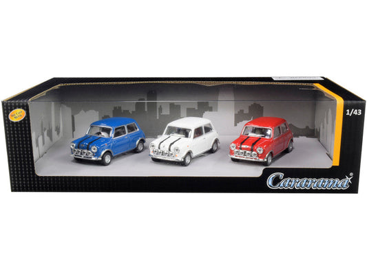 Mini Cooper 3 piece Gift Set 1/43 Diecast Model Cars by Cararama-0