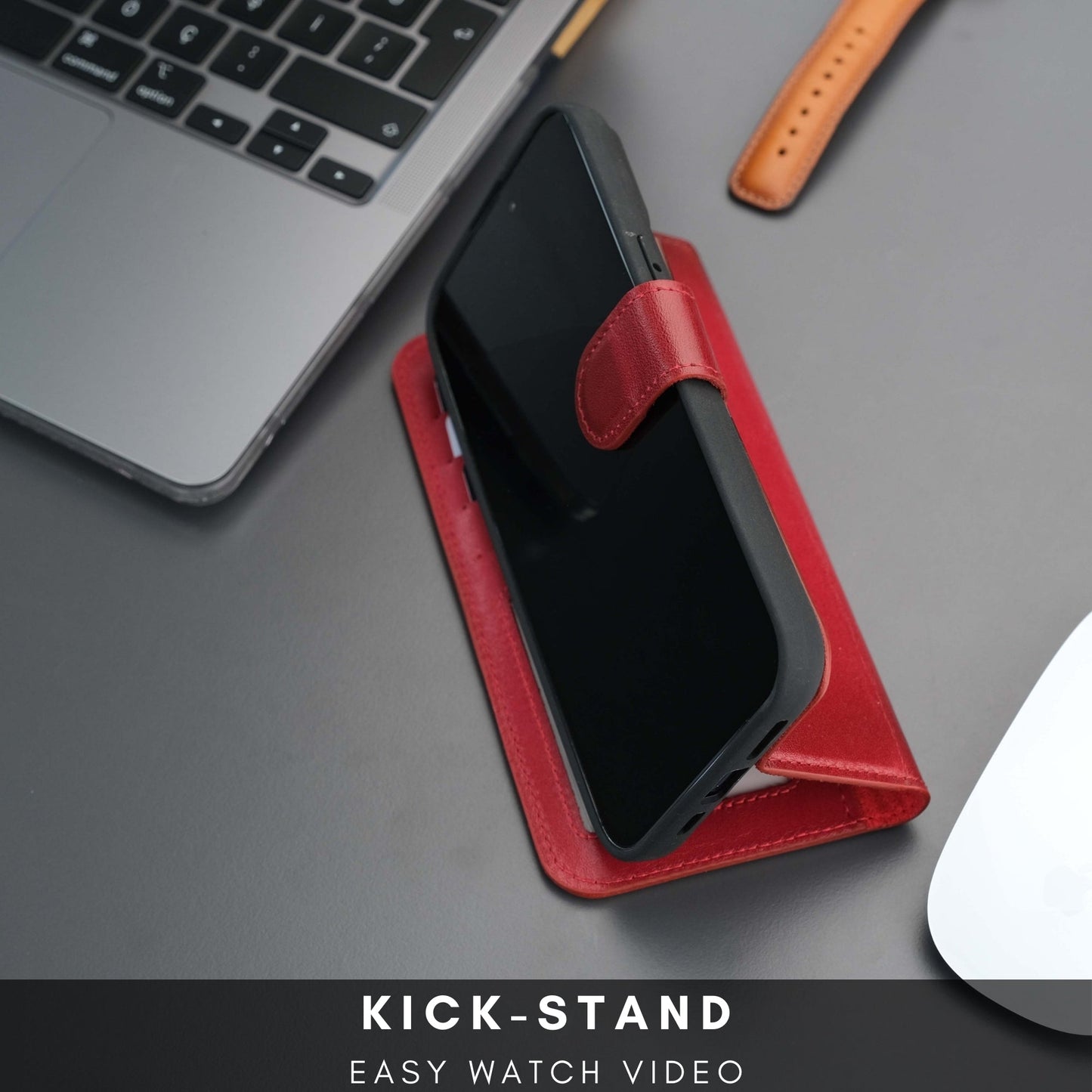 Casper Leather iPhone 14 Pro Max Wallet Case | MagSafe