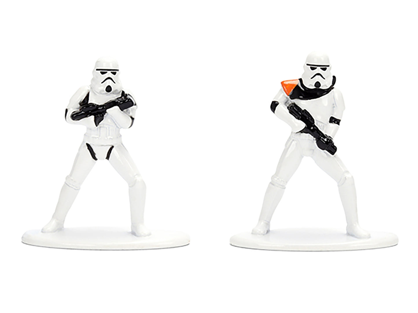 Set of 12 Star Wars Nano Metalfigs diecast figures by Jada, featuring detailed models from the popular movie franchise.