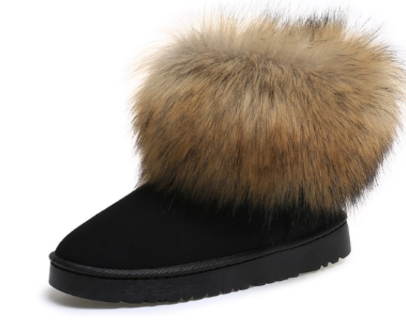 womens-fox-fur-snow-boots