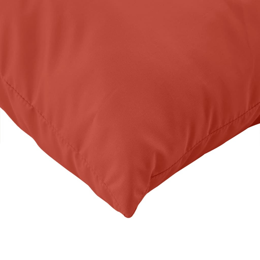 Pallet Cushion Melange Red 100% Polyester Medium