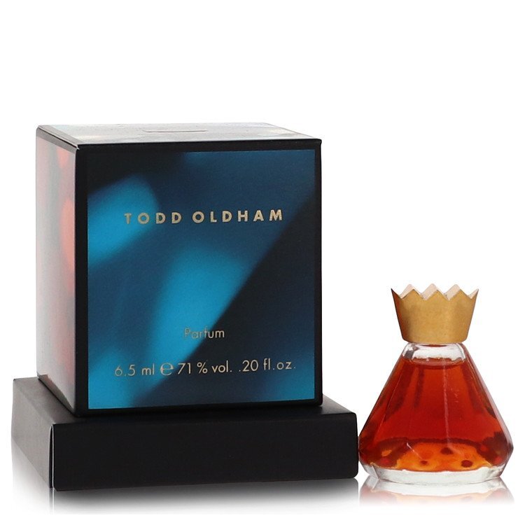 Todd Oldham Pure Parfum for women in a .2 oz bottle, featuring elegant packaging and a luxurious fragrance design.