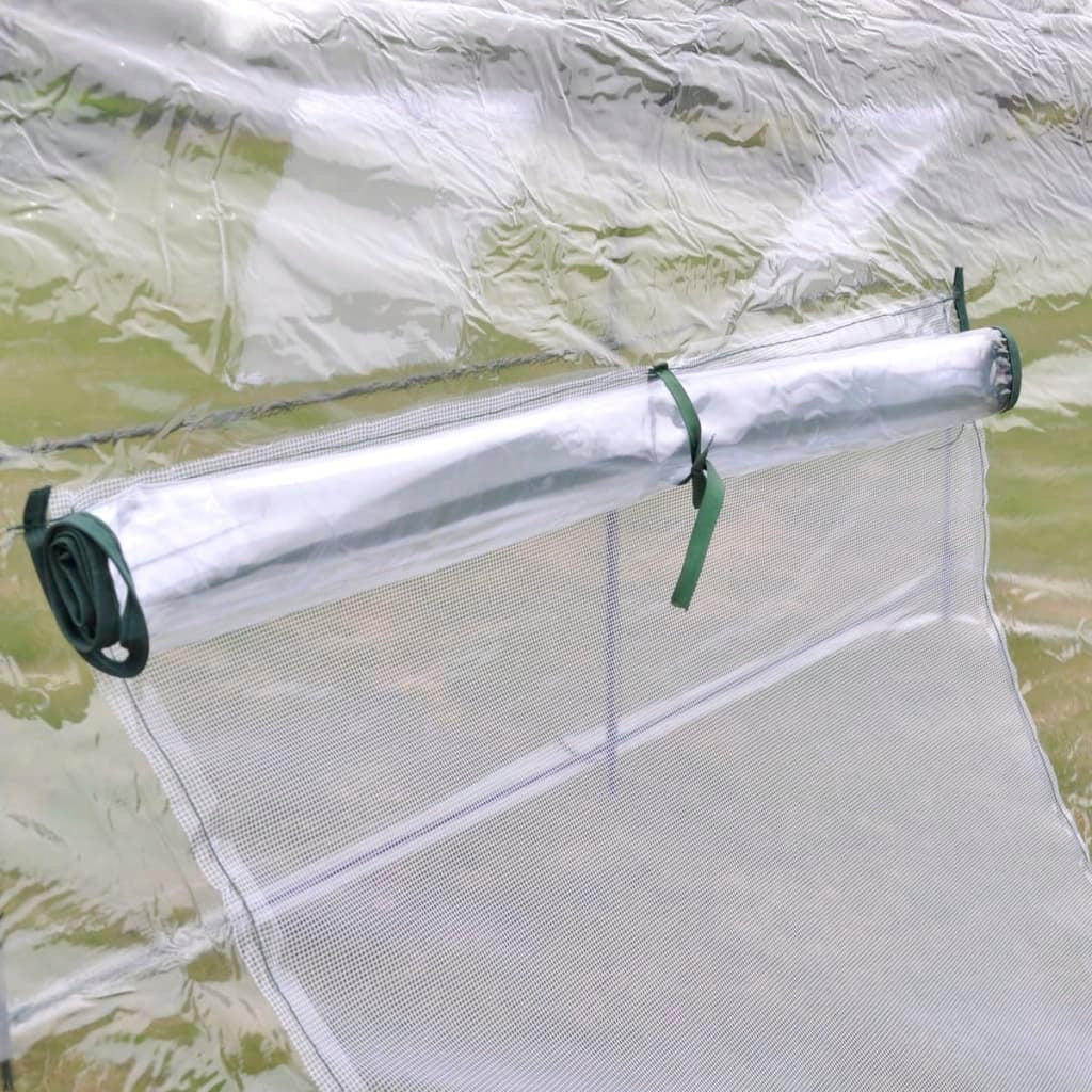 Large American Smart outdoor greenhouse for gardening, featuring a green portable hot house for plants and seedlings.
