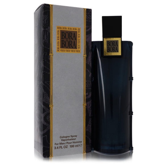 Liz Claiborne Bora Bora men's Cologne spray 3.4 oz bottle with sleek design and tropical-inspired scent.