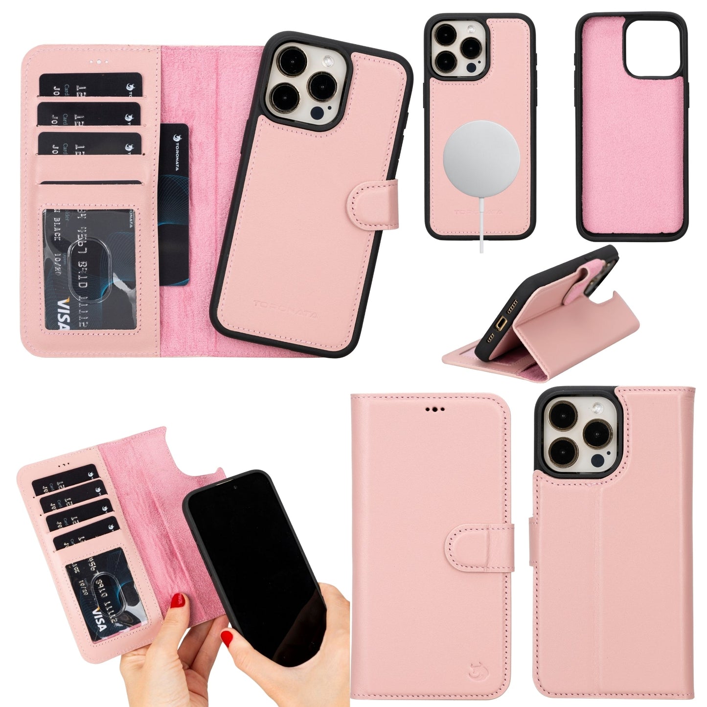 Casper Leather iPhone 14 Pro Max Wallet Case | MagSafe