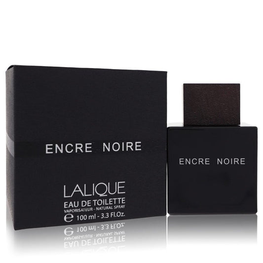 Encre Noire by Lalique Eau De Toilette Spray 3.4 oz (Men) - American Smart