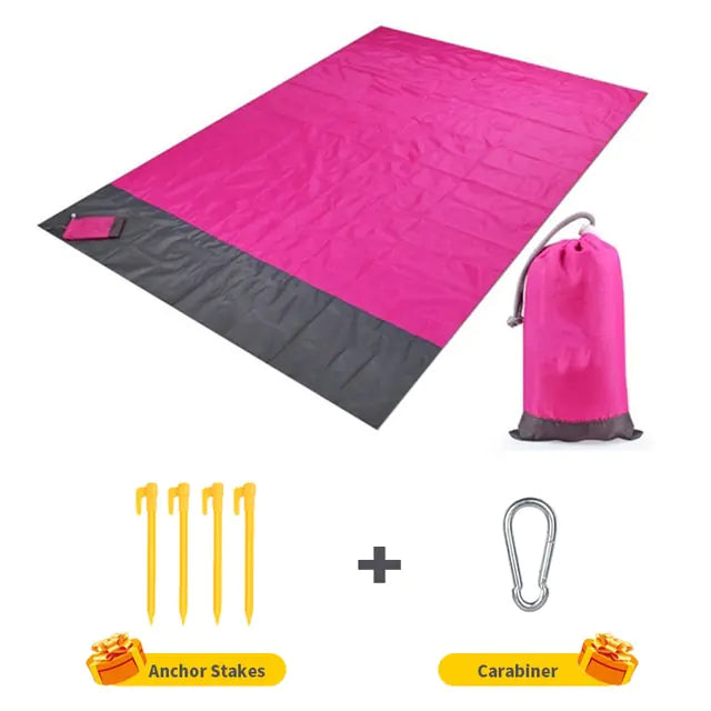 waterproof-pocket-beach-blanket-mat