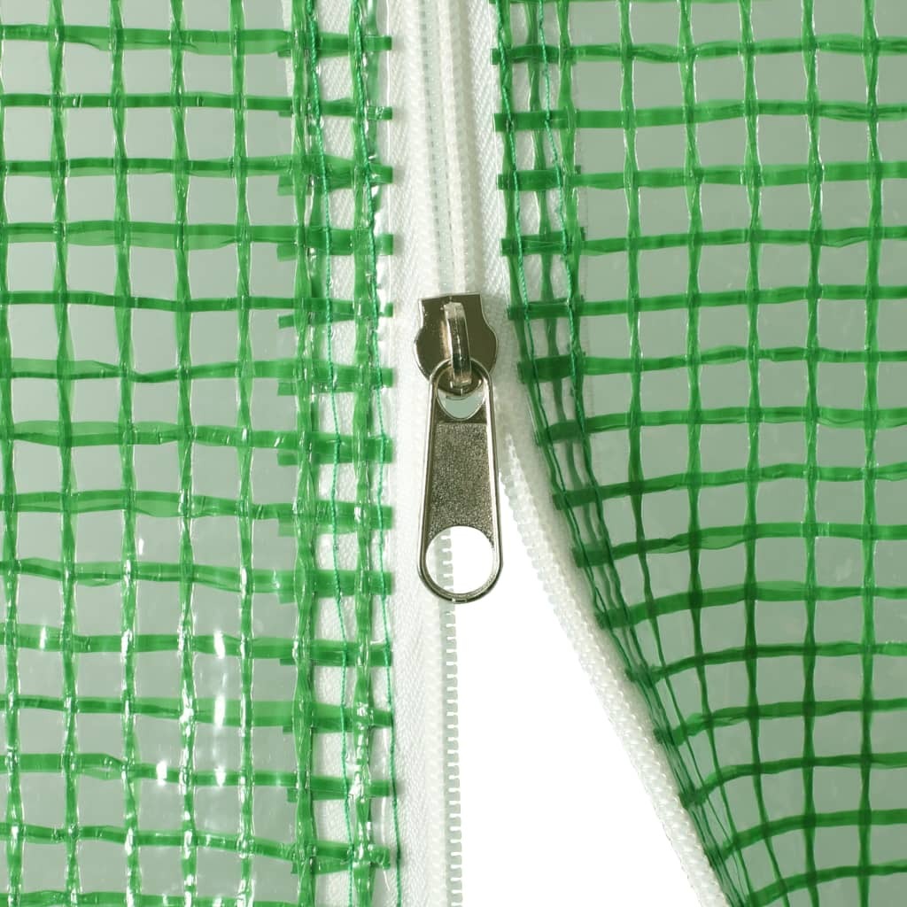 Greenhouse Green Galvanized steel, PE mesh fabric Medium