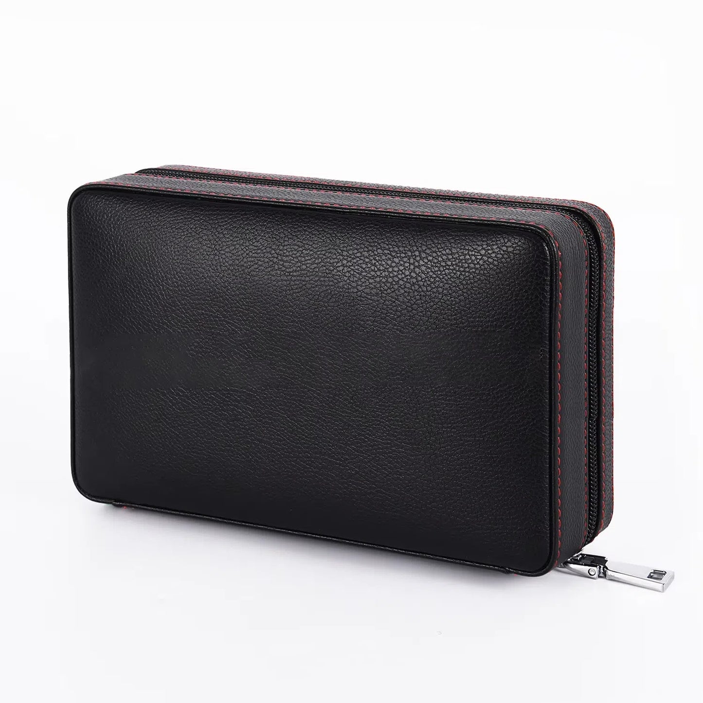 Cigar box portable zipper bag four pack mellow and moisturizing smoking accessories cedar wood gift box travel companion