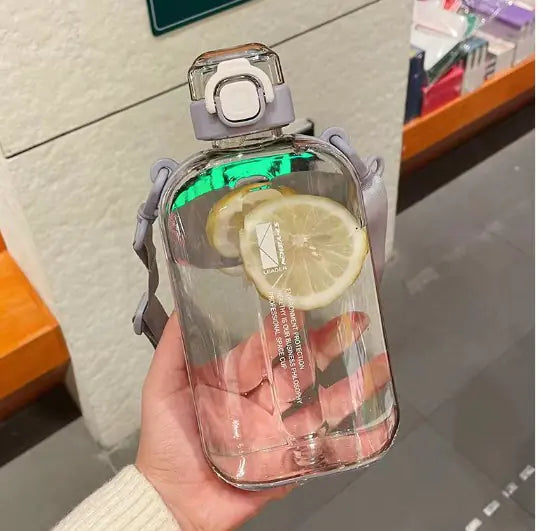 Large Capacity Sports Kettle with Lanyard