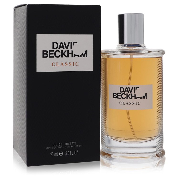 David Beckham Classic men's Eau de Toilette spray, 3 oz, featuring the signature fragrance bottle and branding.