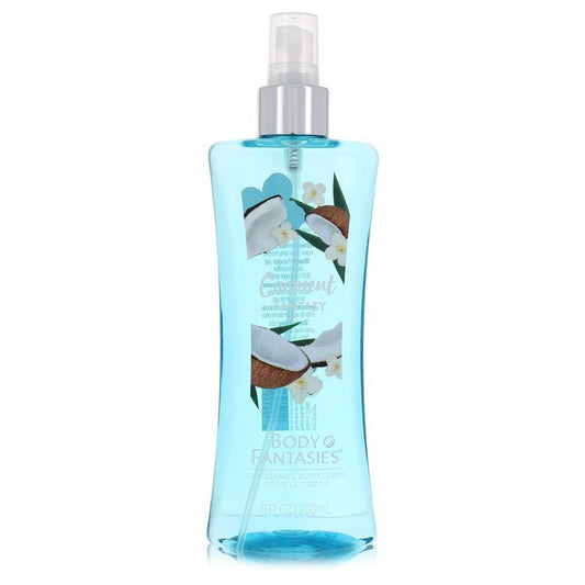 Parfums De Coeur Body Fantasies Signature Coconut Fantasy body spray for women, 8 oz bottle with tropical coconut scent