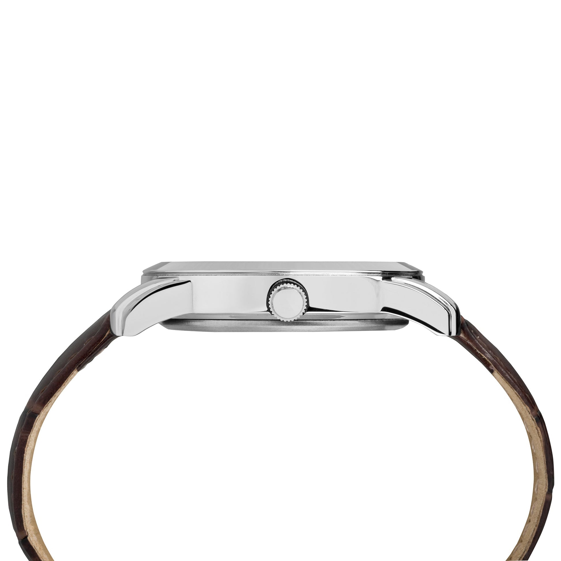 TIMEX TW2R86900 MAIN STREET - CLASSIC GREEN DIAL & BROWN LEATHER MEN'S WATCH-1