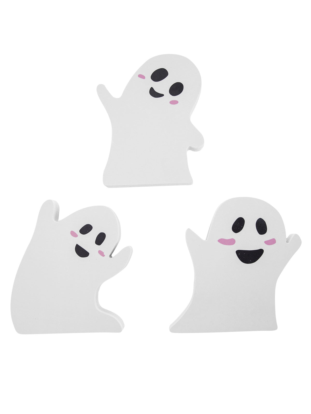 Cute ghost Halloween desktop decoration by ClaudiaG Home, featuring a friendly ghost figure perfect for Halloween decor.