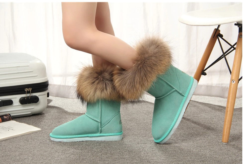 womens-fox-fur-snow-boots