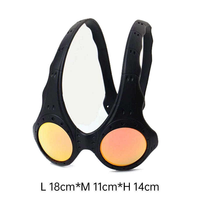 Unisex over-the-top sunglasses with retro metal frame, ideal for outdoor cycling and sports by eprolo.