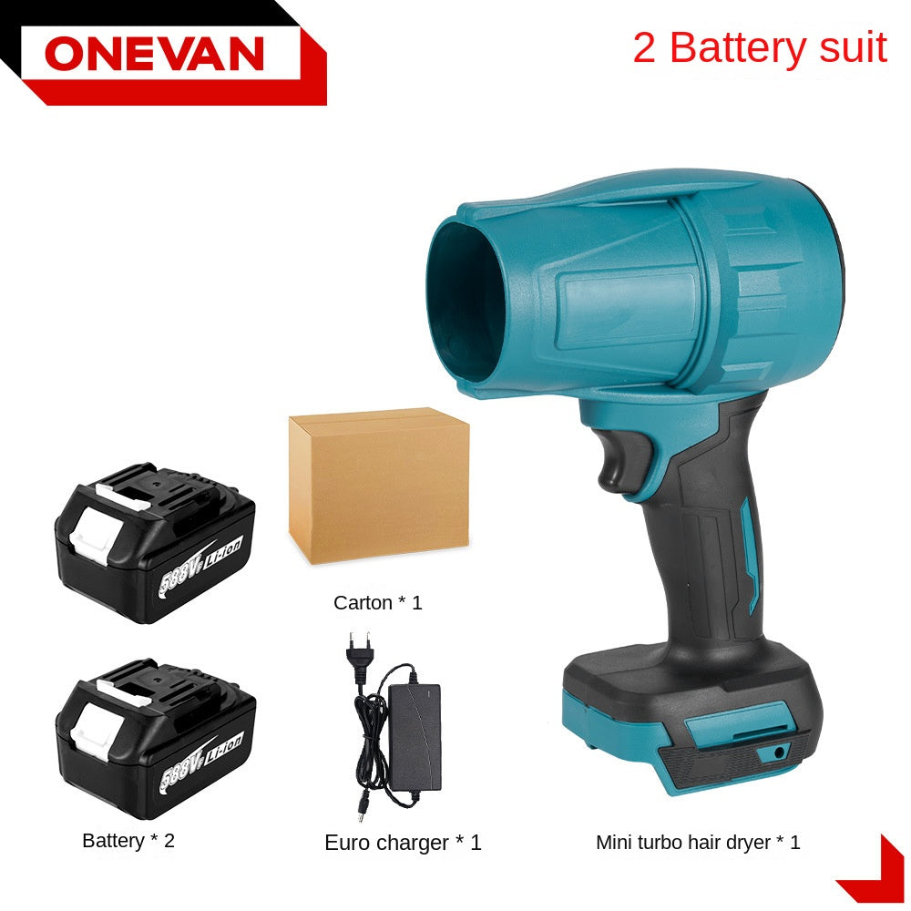 Eprolo brushless turbocharged storm blower and snow blower with 18V Makita battery, high power outdoor cleaning equipment.