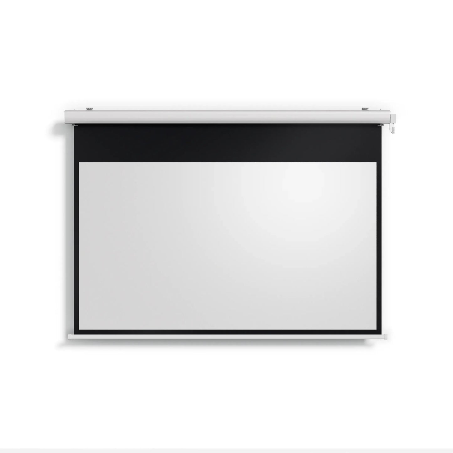 Valerion Backyard Weather Proof Motorized Drop Down Matte White Screen