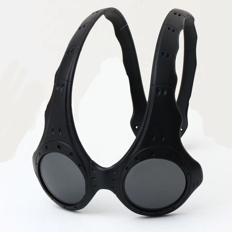 Unisex eprolo Over-The-Top sunglasses with retro metal frames, ideal for outdoor cycling and sports.