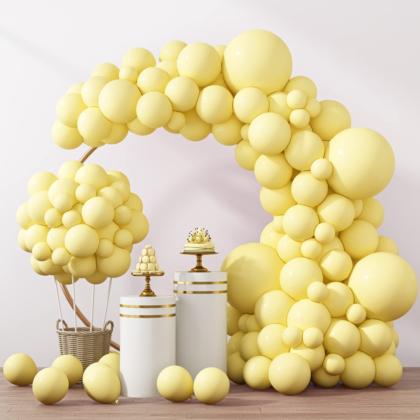 rubfac-129pcs-metallic-gold-balloons-latex-balloons-different-sizes-18-12-10-5-inch-party-balloon-kit-for-birthday-party-graduation-wedding-holiday-balloon-decoration