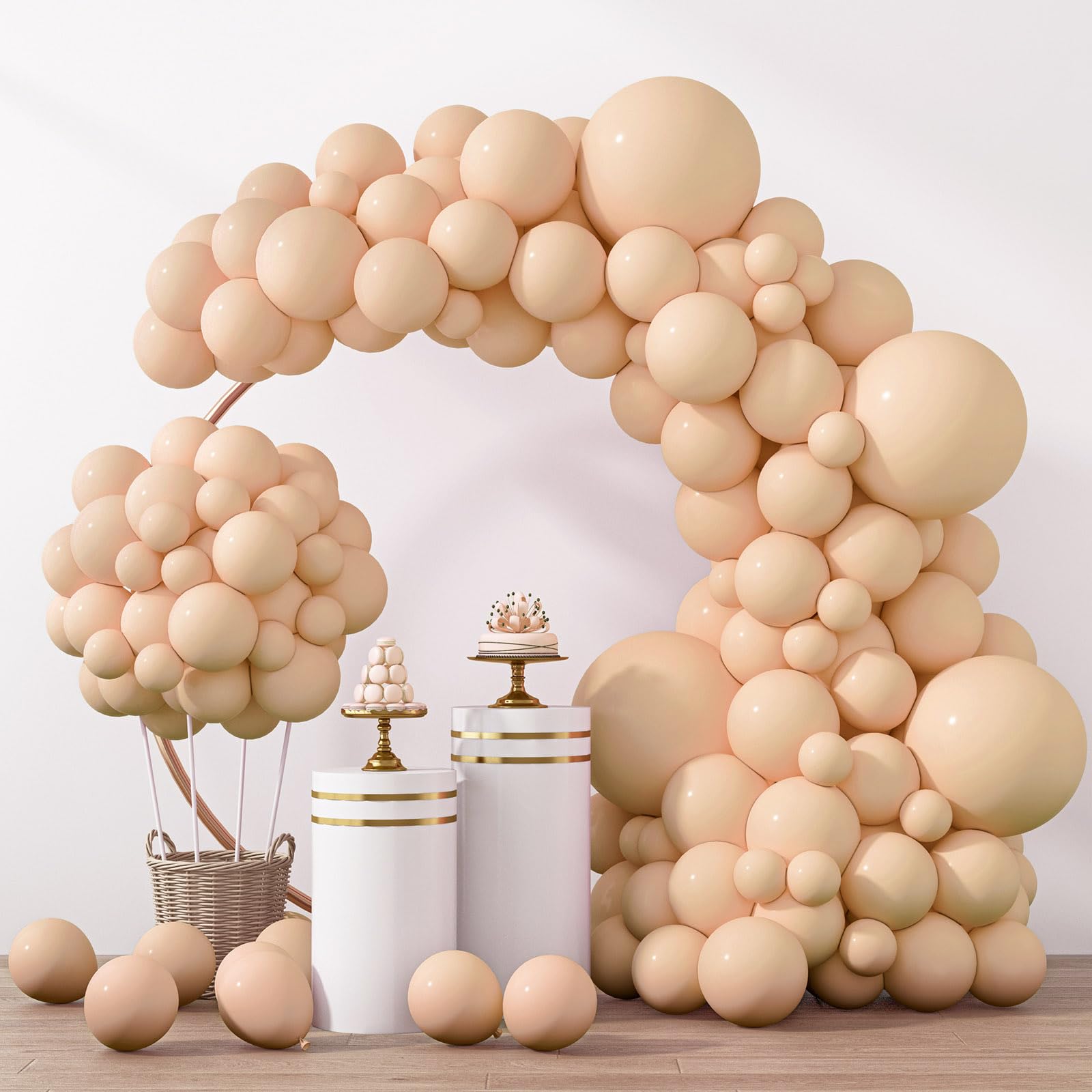 rubfac-129pcs-metallic-gold-balloons-latex-balloons-different-sizes-18-12-10-5-inch-party-balloon-kit-for-birthday-party-graduation-wedding-holiday-balloon-decoration