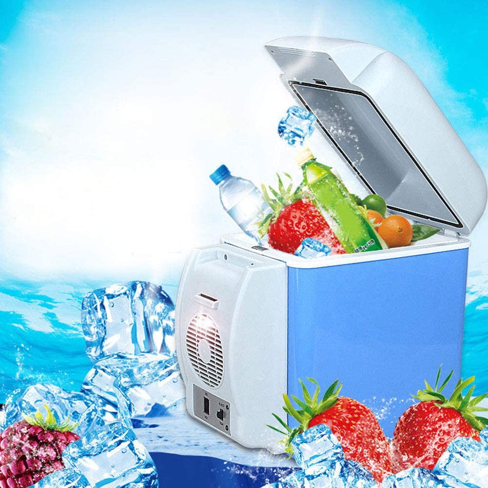 7.5L Car Refrigerator And Warmer Portable Cooler 12V Travel Food Beverage Saver