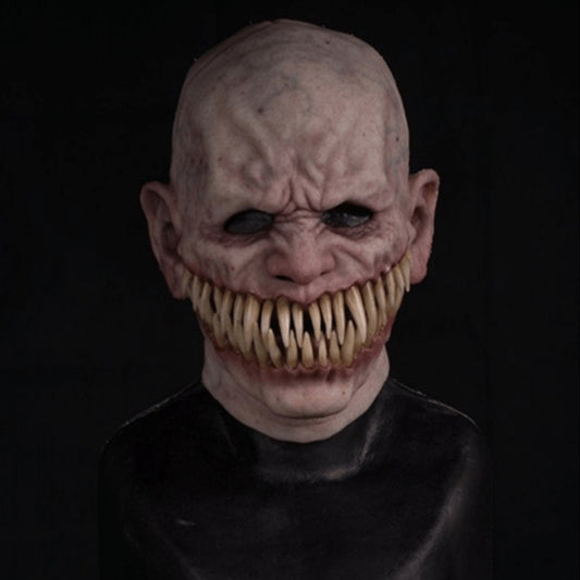 ClaudiaG Home Halloween horror balaclava mask with spooky design, covering the face for creepy costume or horror-themed events.