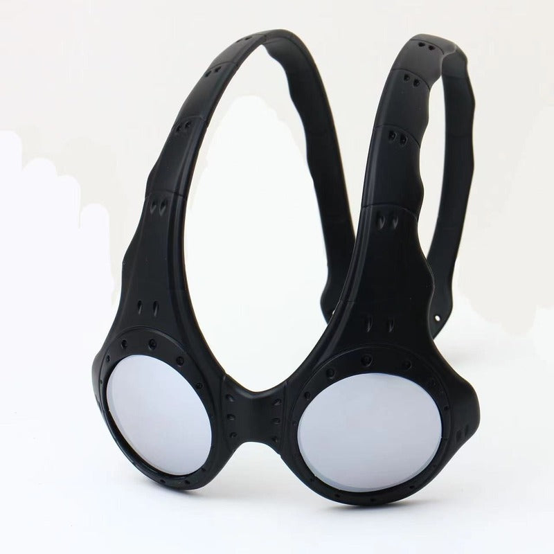 Unisex Over-The-Top sunglasses by eprolo with retro metal frame, suitable for outdoor cycling and sports activities.