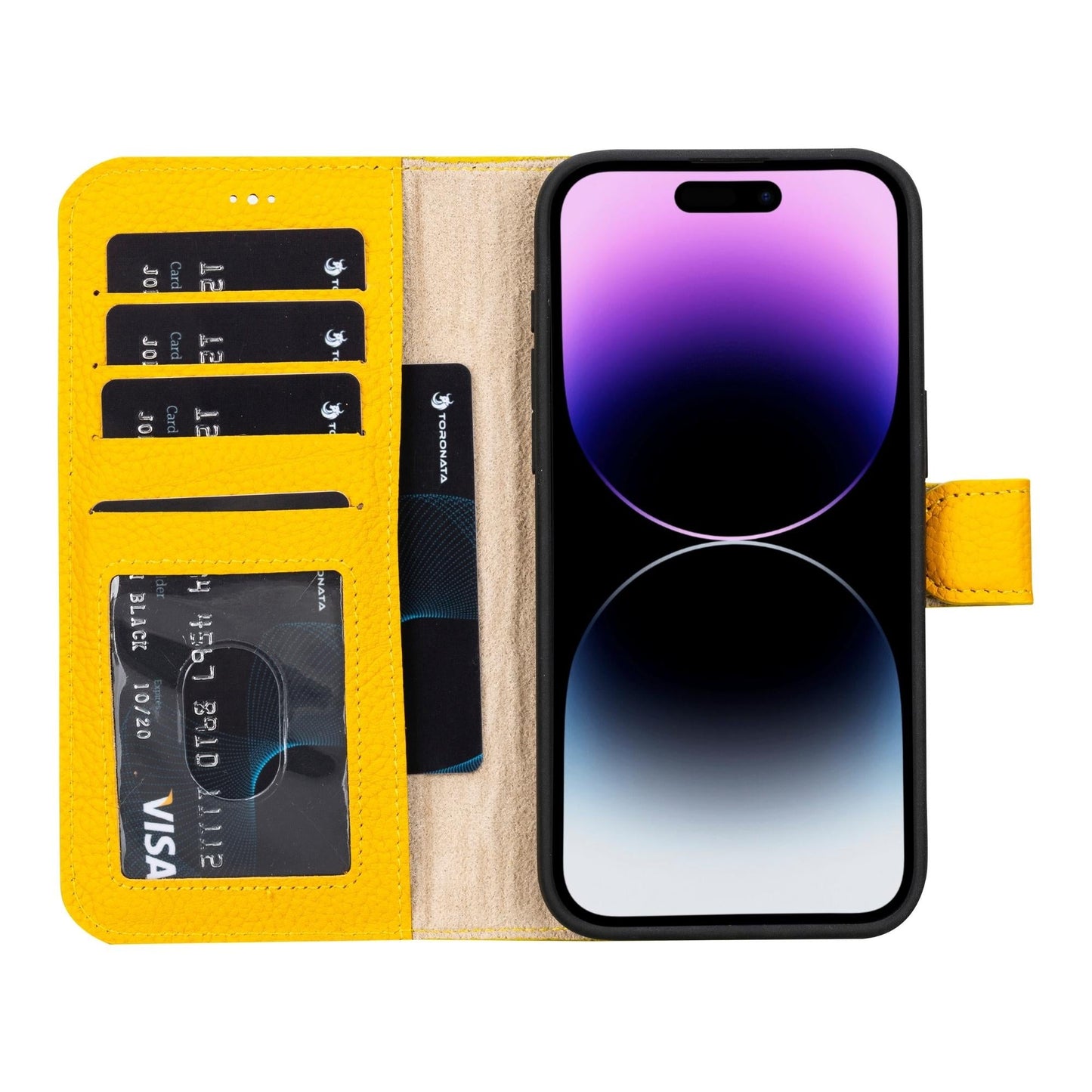 Casper iPhone 14 Series Detachable Leather Wallet Case