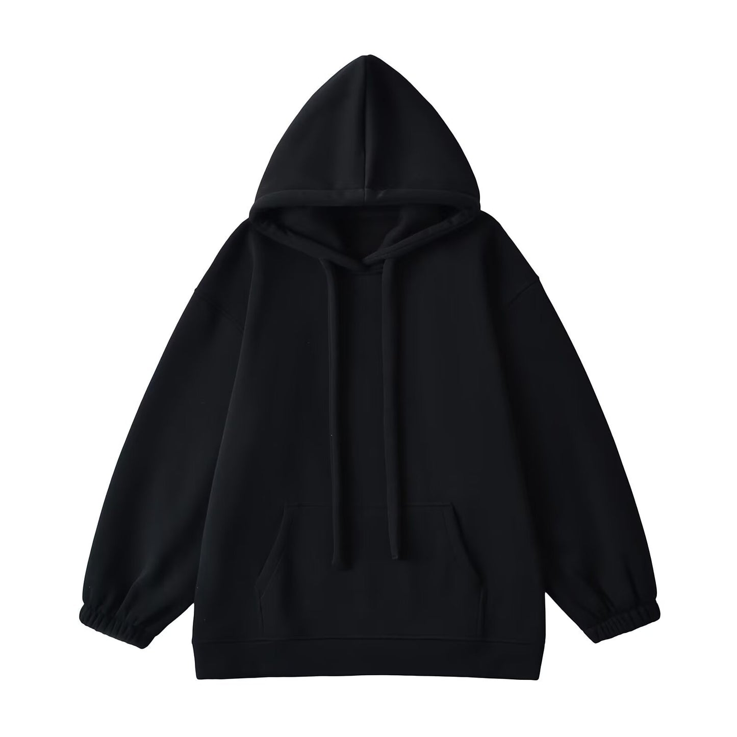 Loose drawstring hooded sweatshirt - American Smart