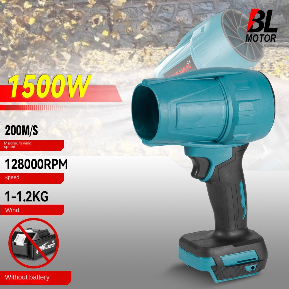 Eprolo brushless turbocharged storm blower and snow blower with Makita 18V battery, high power, ergonomic design for clearing debris and snow