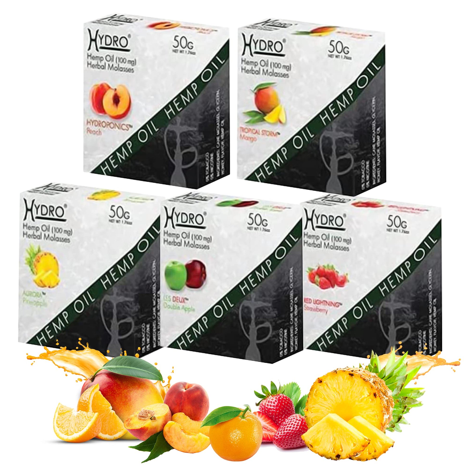 100-tobacco-and-nicotine-free-premium-hydro-herbal-hookah-shisha-molasses-flavor-lot-of-12