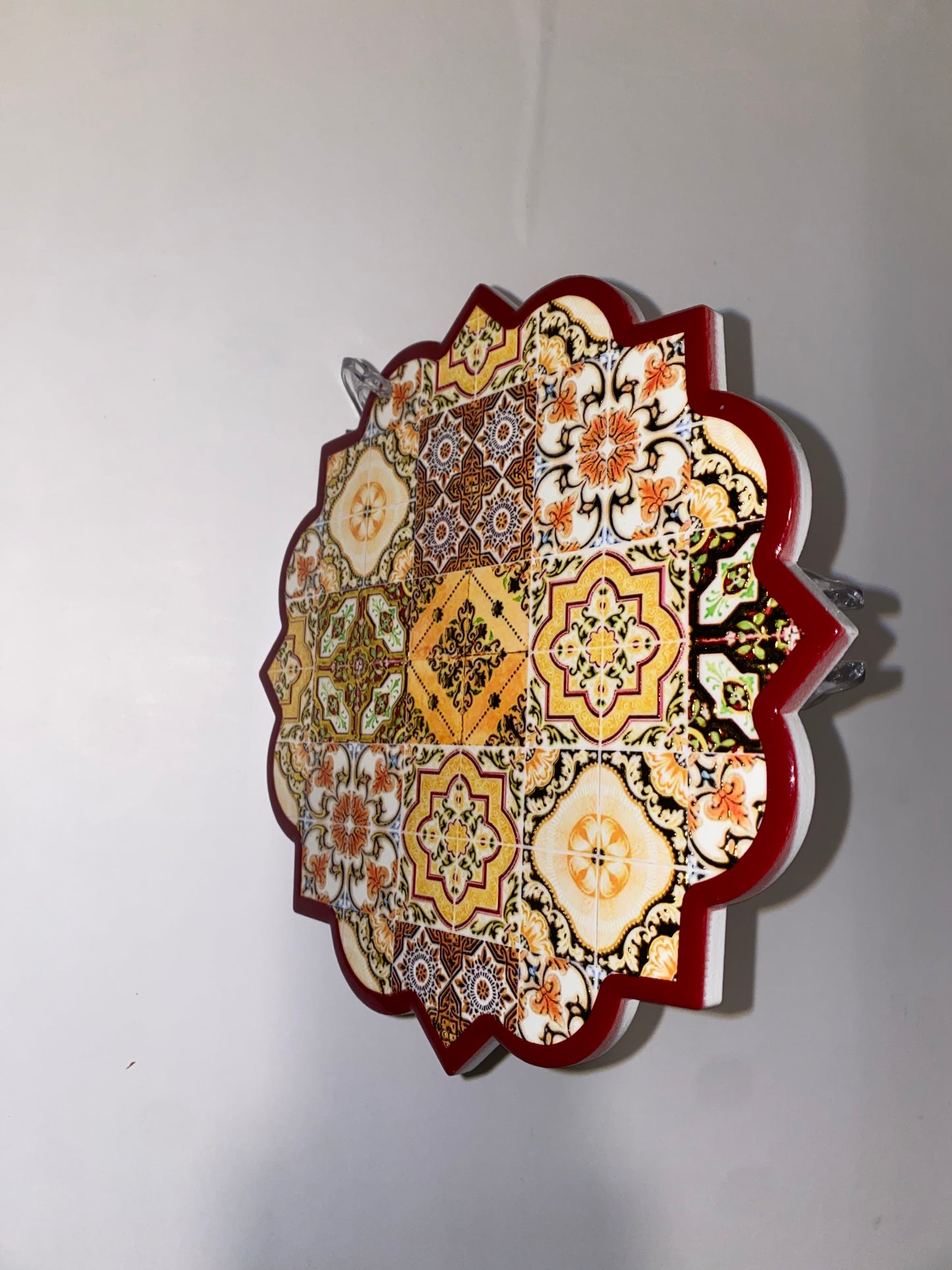 Vintage Ceramic Decorative Trivet