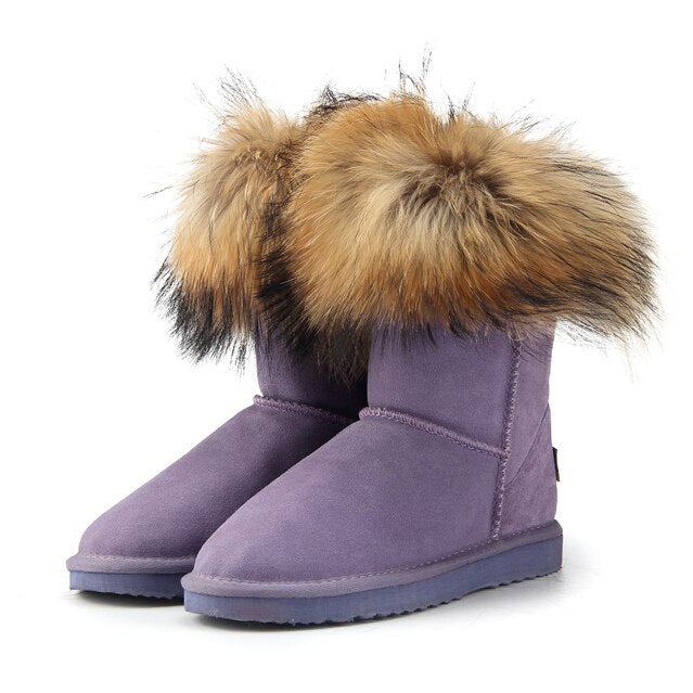 womens-fox-fur-snow-boots