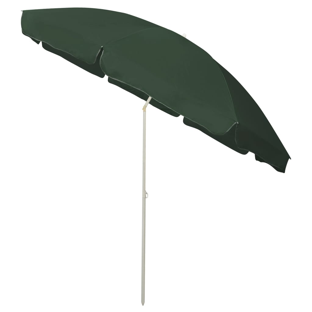 vidaXL Outdoor Umbrella Height Adjustable Parasol Tilting Garden Sunshade-0