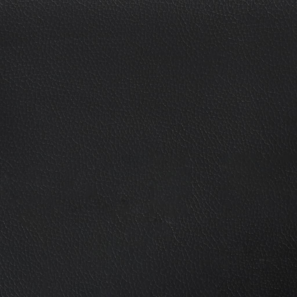 vidaXL Reclining Office Chair Black Faux Leather-2