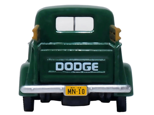 1948 Dodge B-1B Pickup Truck Green "Railway Express Agency" 1/87 (HO) Scale Diecast Model Car by Oxford Diecast-0