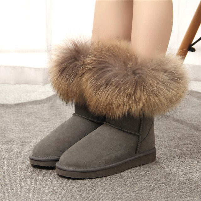 womens-fox-fur-snow-boots