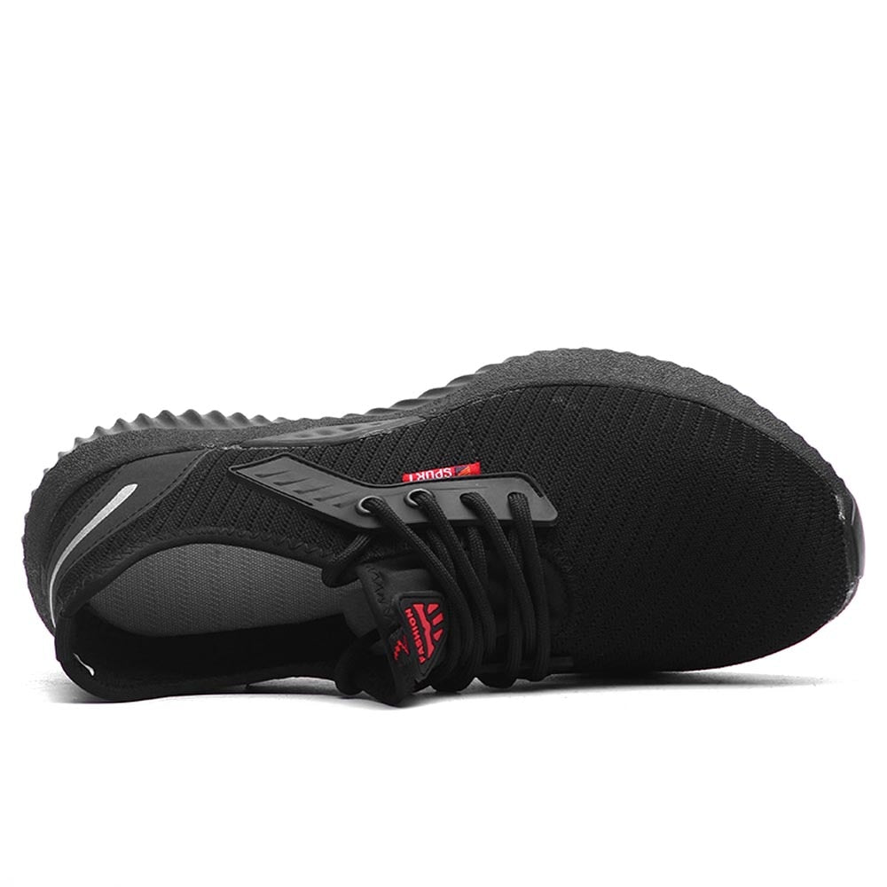 Indestructible Men Safety Work Shoes with Steel Toe Cap Puncture-Proof Boots Lightweight Breathable Sneakers