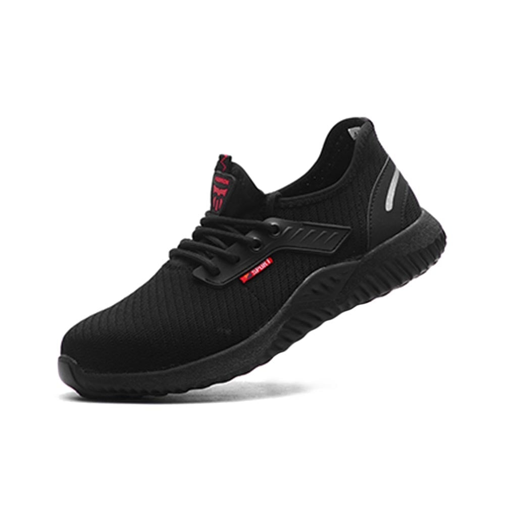 Indestructible Men Safety Work Shoes with Steel Toe Cap Puncture-Proof Boots Lightweight Breathable Sneakers