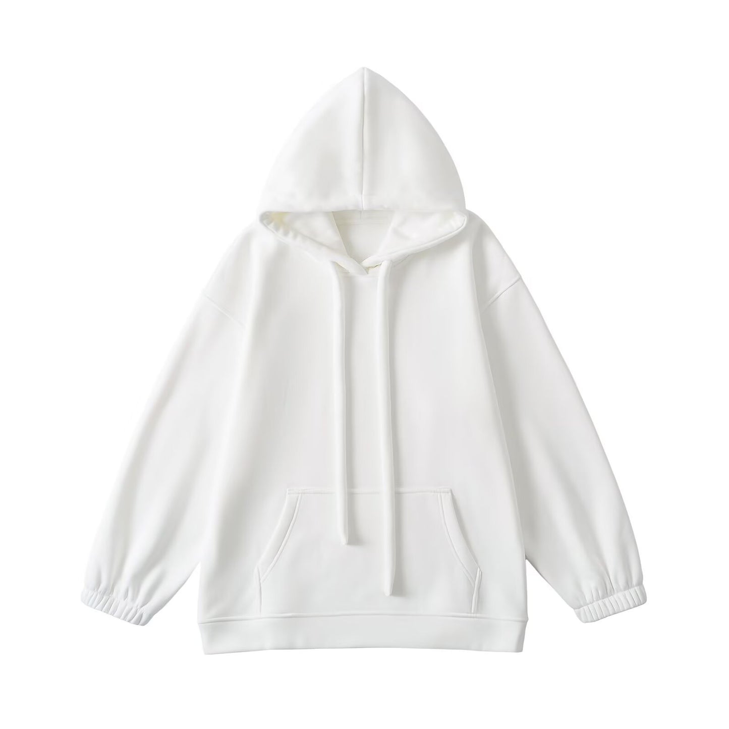 Loose drawstring hooded sweatshirt - American Smart