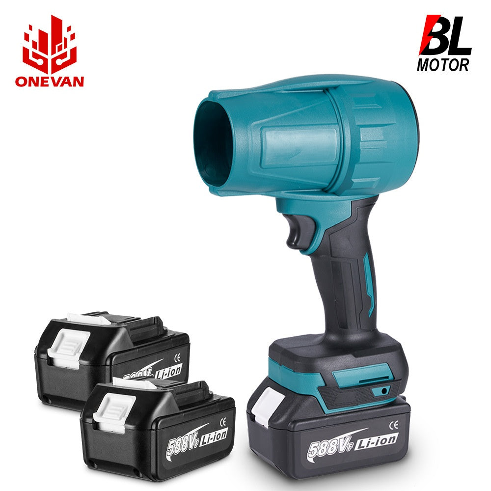 Eprolo brushless turbocharged storm blower and snow blower compatible with Makita 18V battery, high power handheld outdoor tool