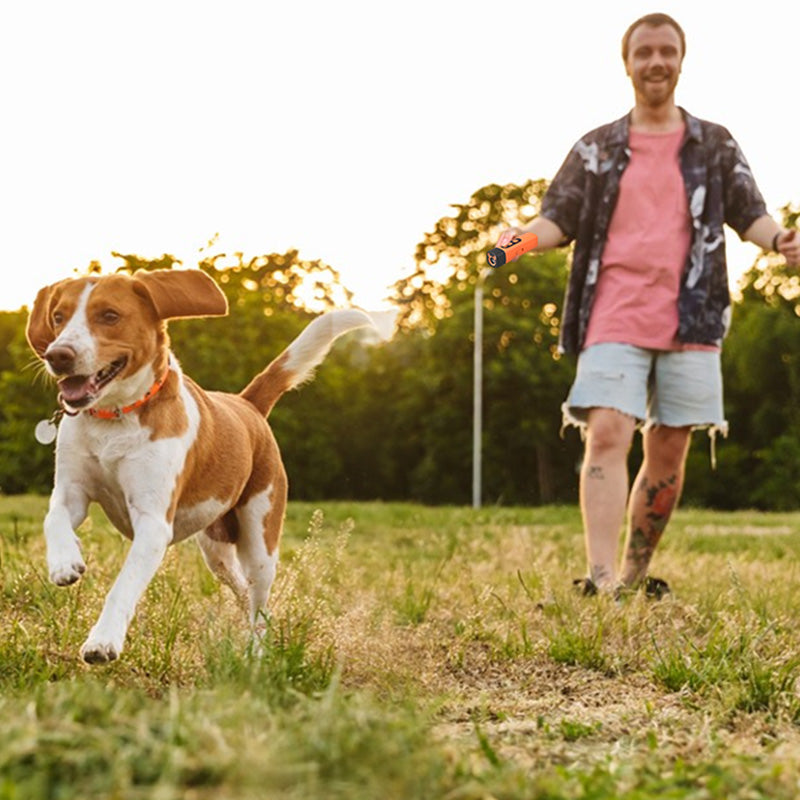 Eprolo 2025 Ultrasonic Dog Repellent device with LED flashlight, rechargeable bark deterrent and training tool for dogs.